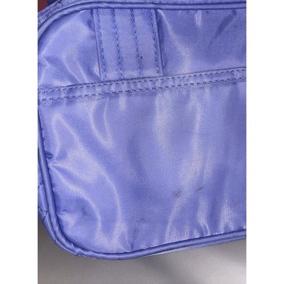 Lug Carousel Lavender Purple Quilted Belt Loop Bag Crossbody Bag - Picture 11 of 13